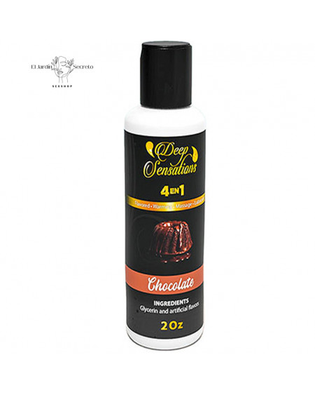 Lubricante Sexual Sabor Chocolate Deep Sensations Chocolate