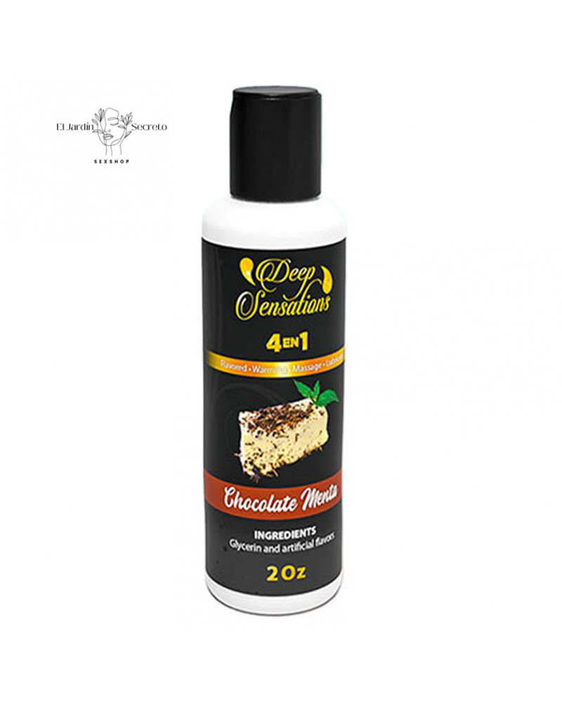 Lubricante Sexual Sabor Chocolate Mint Deep Sensations Chocolate Mint