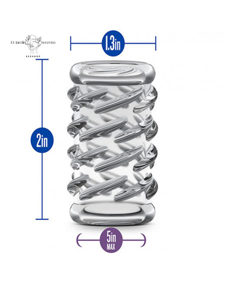 Anillo Para Pene Cock Sleeve 06 Clear Blush Novelties