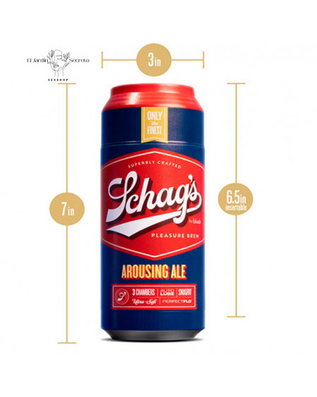 Masturbador para Pene en forma de lata Frosted Arousing Ale Blush