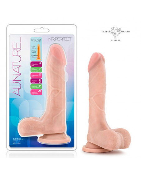 Dildo 22cm Realista Punto G Mister Perfect Beige Blush