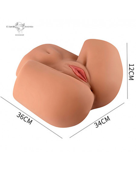 Masturbador para tu pene Trasero Femenino vagina y ano Nydia Lilo