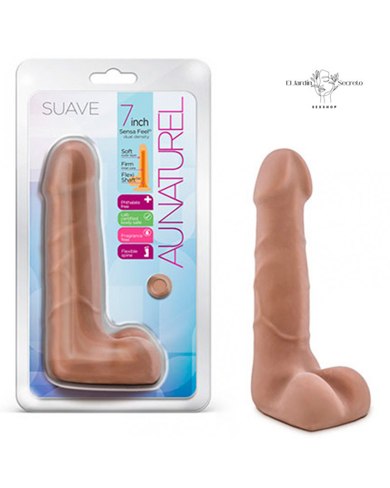 Dildo 18cm realista Dildo Punto G Suave Latin Blush Novelties