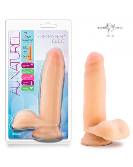 Dildo 18cm Sensa Feel Dildo Beige Blush Novelties Dildo Realista Punto G