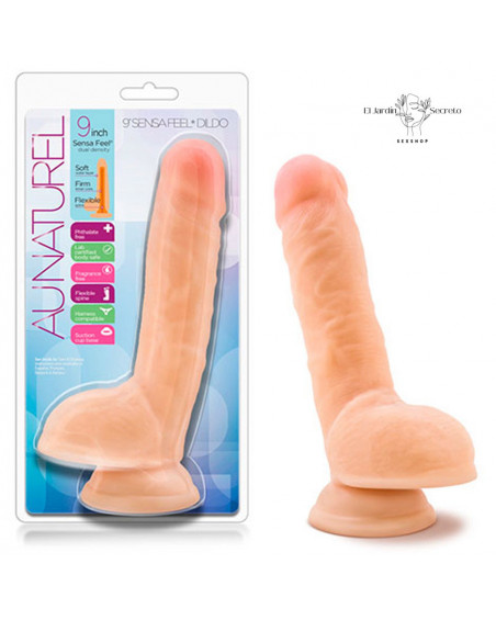 Dildo 23cm Sensa Feel Big Billy Blush Novelties Dildo Realista Punto G