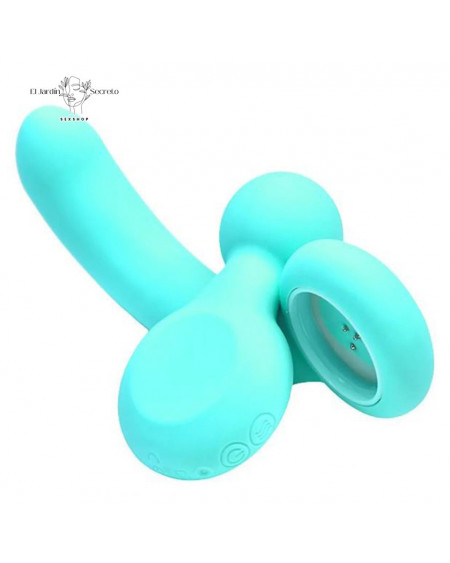 Vibrador articulado para punto G y clítoris Magnetic 2 In 1 Detachable