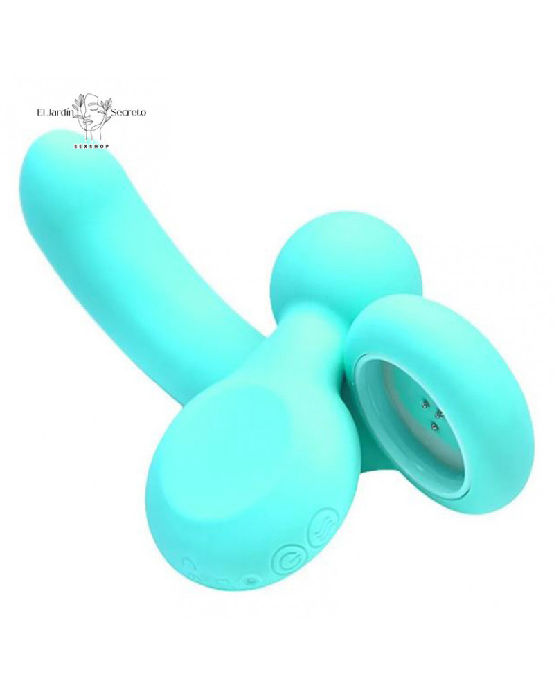 Vibrador articulado para punto G y clítoris Magnetic 2 In 1 Detachable