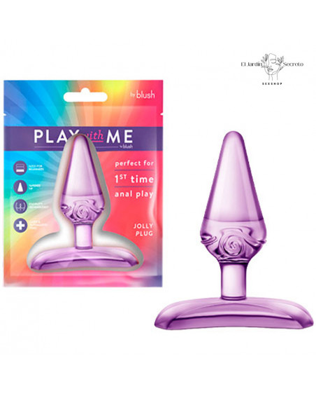 Plug Anal 7cm Jolly Plug Purple Blush Novelties