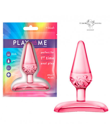 Plug Anal 7cm Jolly Plug Anal Pink Blush Novelties